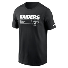 Las Vegas Raiders Division Essential T-Shirt Black - Nike