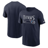 Tennessee Titans Division Essential T-Shirt Navy - Nike