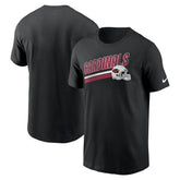 Arizona Cardinals Essential Blitz Lockup T-Shirt Black - Nike