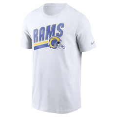 Los Angeles Rams Essential Blitz Lockup T-Shirt White - Nike