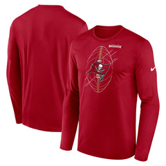 Tampa Bay Buccaneers Legend Icon Long Sleeve T-Shirt Red - Nike