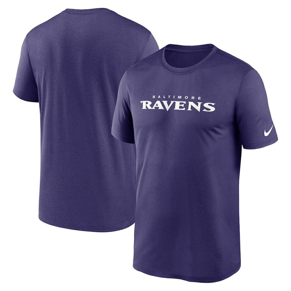 Baltimore Ravens Legend Wordmark Performance T-Shirt Purple - Nike
