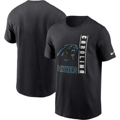 Carolina Panthers Lockup Essential T-Shirt Black - Nike