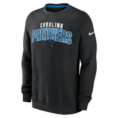 Carolina Panthers Rewind Club Pullover Sweatshirt Black - Nike