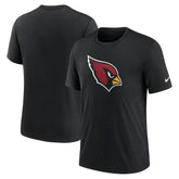 Arizona Cardinals Rewind Logo Tri-Blend T-Shirt Black - Nike