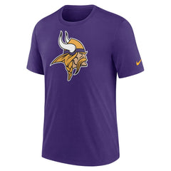 Minnesota Vikings Rewind Logo Tri-Blend T-Shirt Purple - Nike