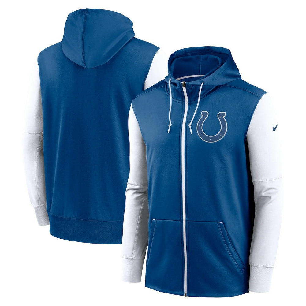 Indianapolis Colts Performance Full-Zip Hoodie Royal - Nike