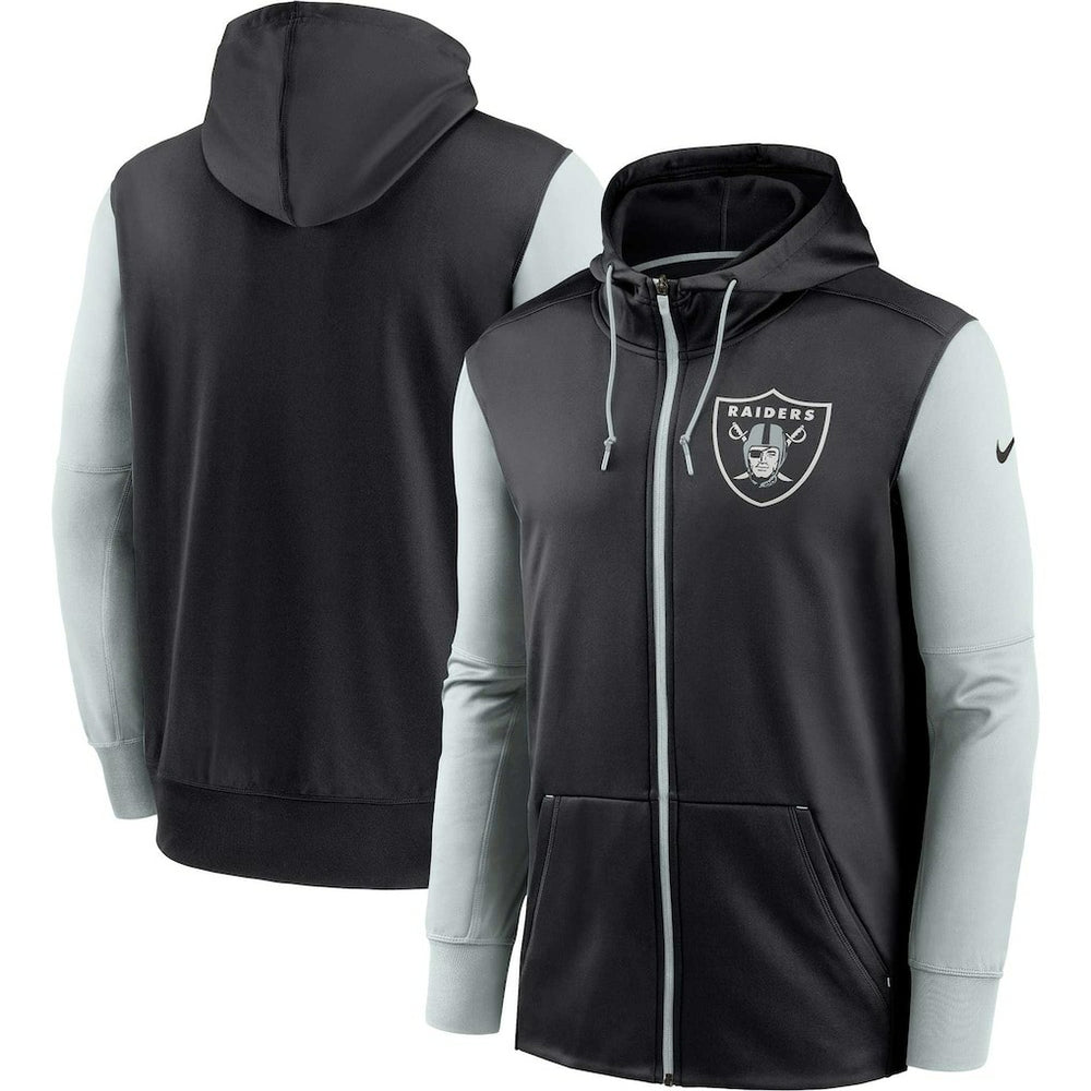 Las Vegas Raiders Performance Full-Zip Hoodie Black - Nike