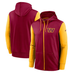 Washington Commanders Performance Full-Zip Hoodie Burgundy - Nike