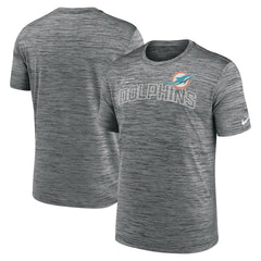 Miami Dolphins Velocity Arch Performance T-Shirt Anthracite - Nike