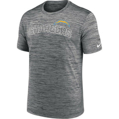 Los Angeles Chargers Velocity Arch Performance T-Shirt Anthracite - Nike