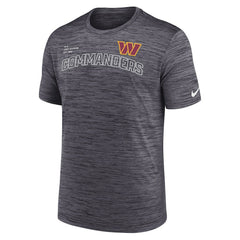 Washington Commanders Velocity Arch Performance T-Shirt Black - Nike