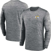 Los Angeles Rams Velocity Long Sleeve T-Shirt Anthracite - Nike