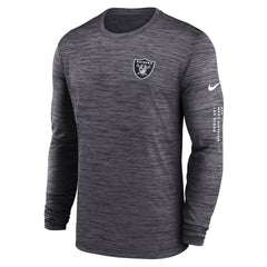 Las Vegas Raiders Velocity Long Sleeve T-Shirt Black - Nike