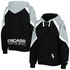 Chicago White Sox Starter Women's Hail Mary Full-Zip Hoodie On Sale