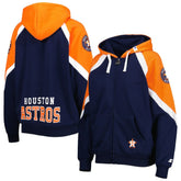Houston Astros Starter Women's Hail Mary Full-Zip Hoodie On Sale