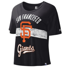San Francisco Giants Starter Women's Record Setter Crop Top Lifestyle