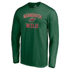 Minnesota Wild - Victory Arch Long Sleeve T-Shirt Green