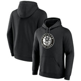 NBA - Brooklyn Nets Alternate Logo Pullover Hoodie - Black