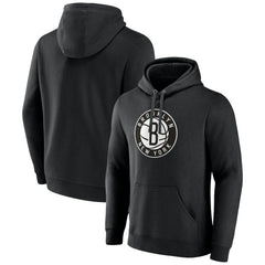 NBA - Brooklyn Nets Alternate Logo Pullover Hoodie - Black