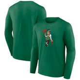 NBA - Boston Celtics Alternate Logo Long Sleeve T-Shirt - Green