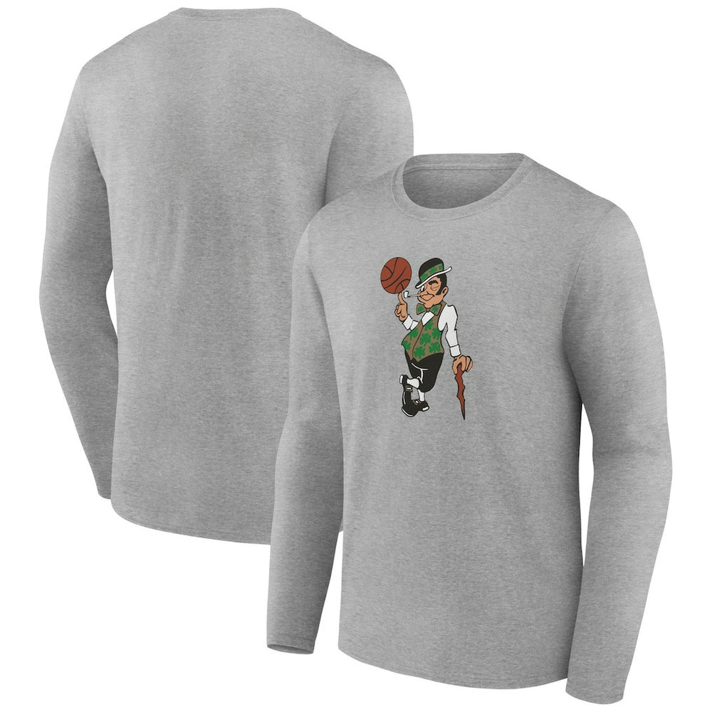 NBA - Boston Celtics Alternate Logo Long Sleeve T-Shirt - Gray