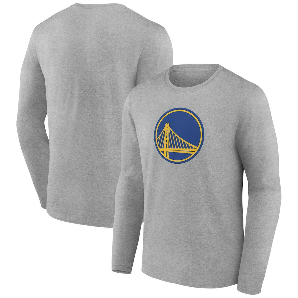 NBA - Golden State Warriors Alternate Logo Long Sleeve T-Shirt - Gray