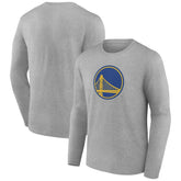 NBA - Golden State Warriors Alternate Logo Long Sleeve T-Shirt - Gray