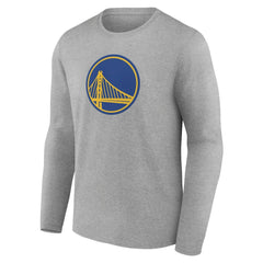 NBA - Golden State Warriors Alternate Logo Long Sleeve T-Shirt - Gray