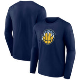 NBA - Memphis Grizzlies Alternate Logo Long Sleeve T-Shirt - Navy