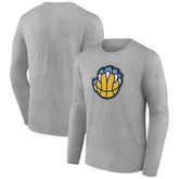 NBA - Memphis Grizzlies Alternate Logo Long Sleeve T-Shirt - Gray