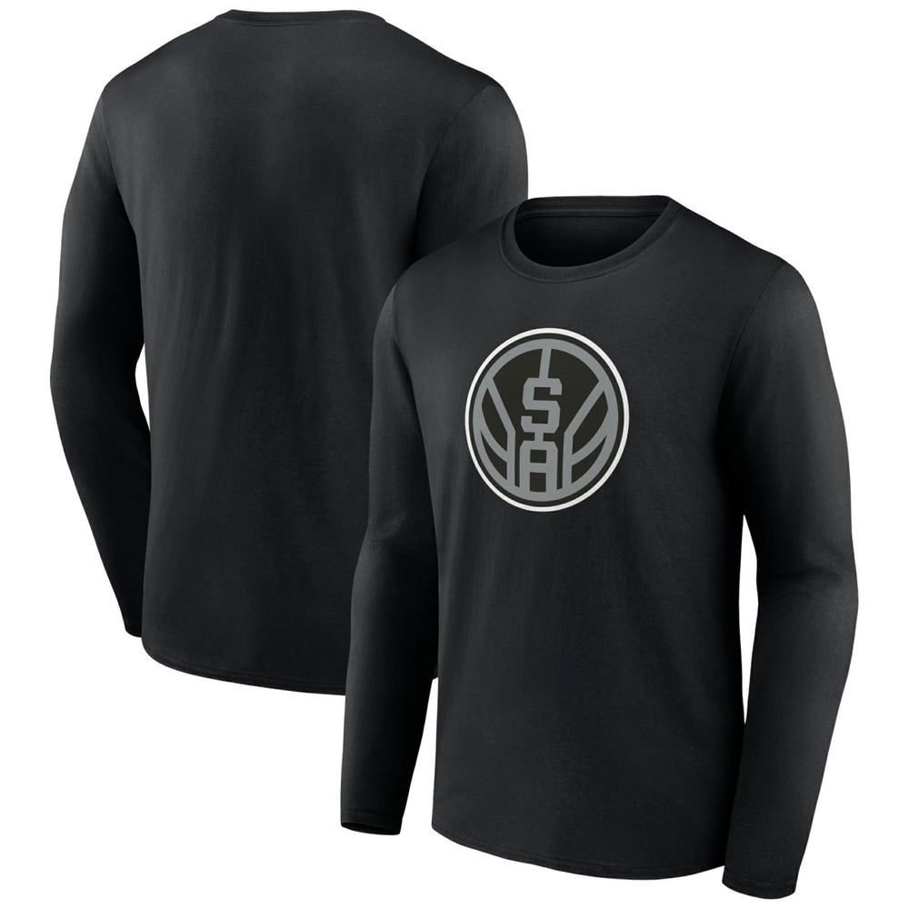 NBA - San Antonio Spurs Alternate Logo Long Sleeve T-Shirt - Black