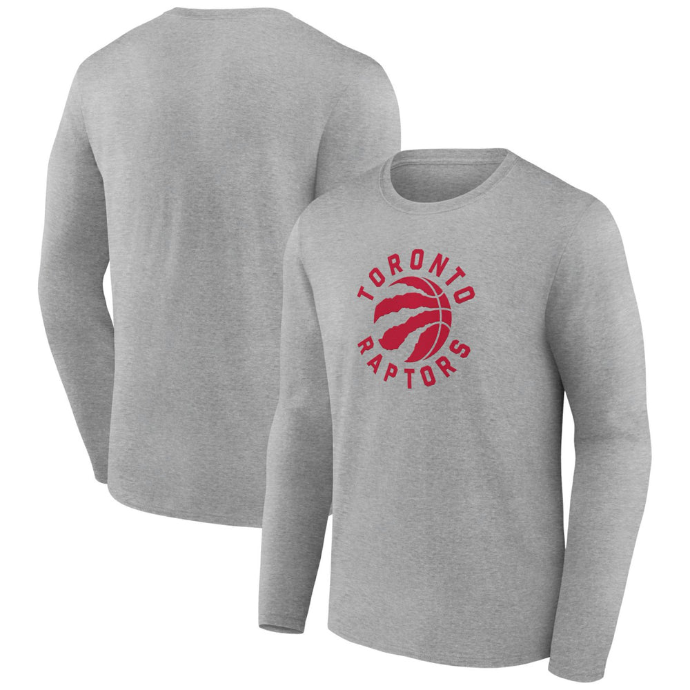 NBA - Toronto Raptors Alternate Logo Long Sleeve T-Shirt - Gray