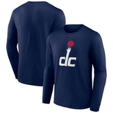 NBA - Washington Wizards Alternate Logo Long Sleeve T-Shirt - Navy
