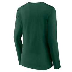 NBA - Milwaukee Bucks Women's Alternate Logo V-Neck Long Sleeve T-Shirt - Green
