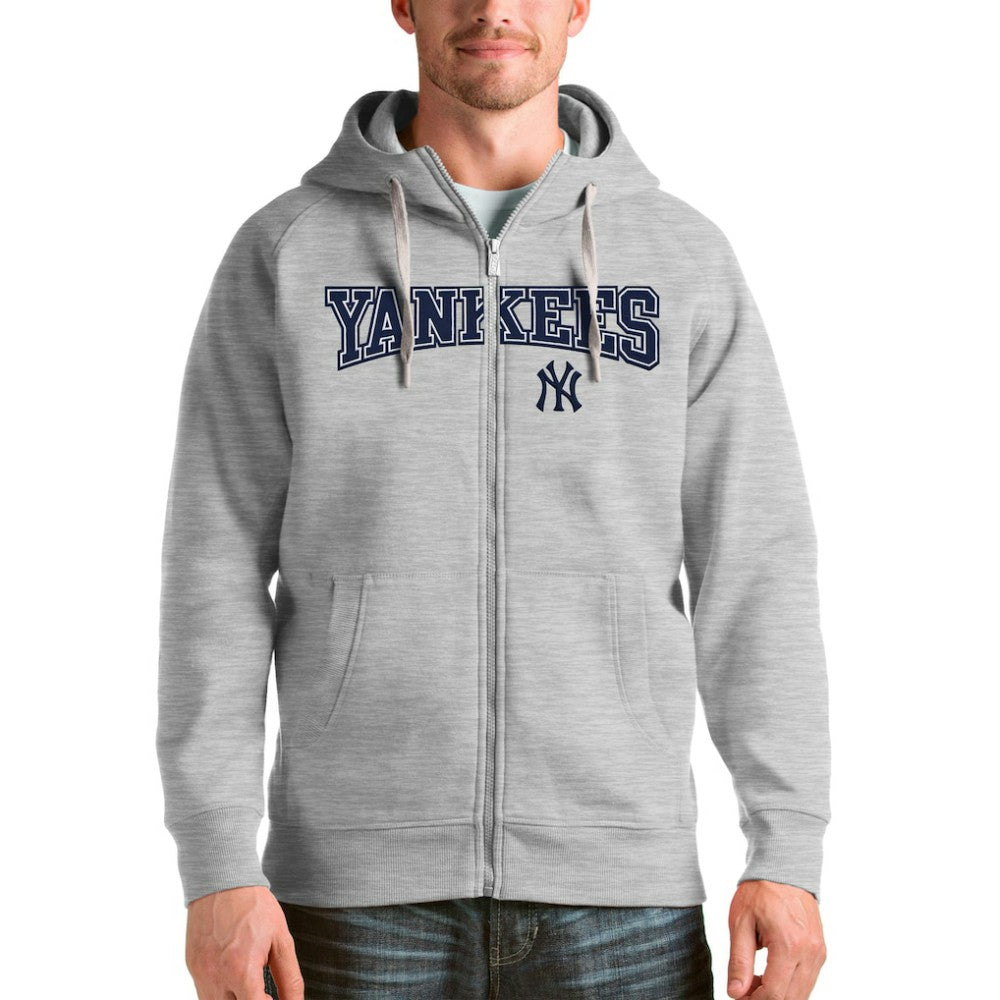 New York Yankees Antigua Team Logo Victory Full-Zip Hoodie discount