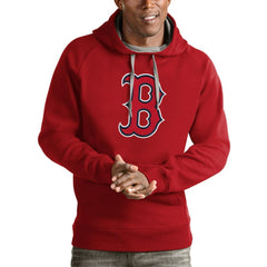 Boston Red Sox Antigua Victory Pullover Team Logo Hoodie Sale