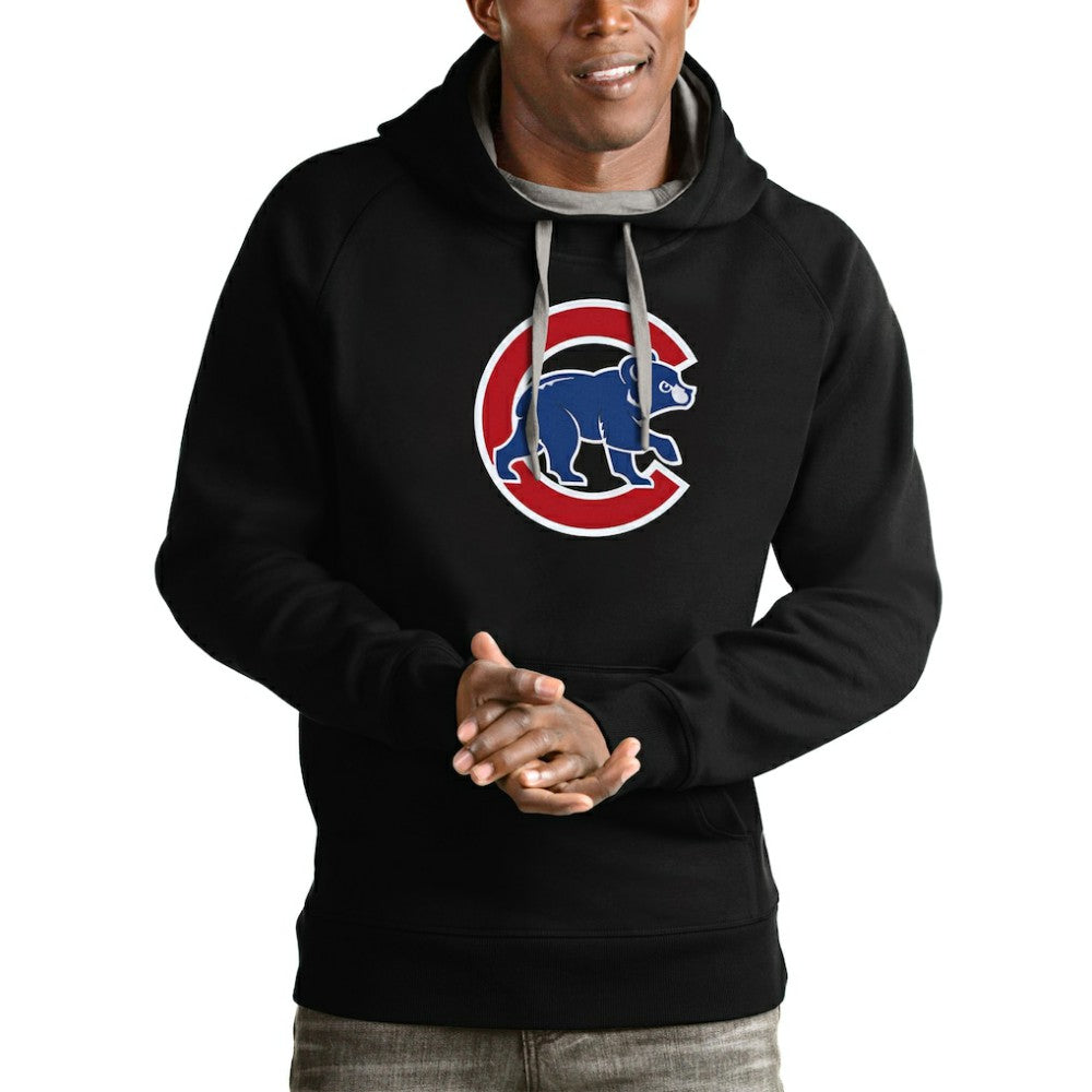 Chicago Cubs Antigua Victory Pullover Team Logo Hoodie Online