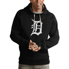Detroit Tigers Antigua Victory Pullover Team Logo Hoodie Lifestyle