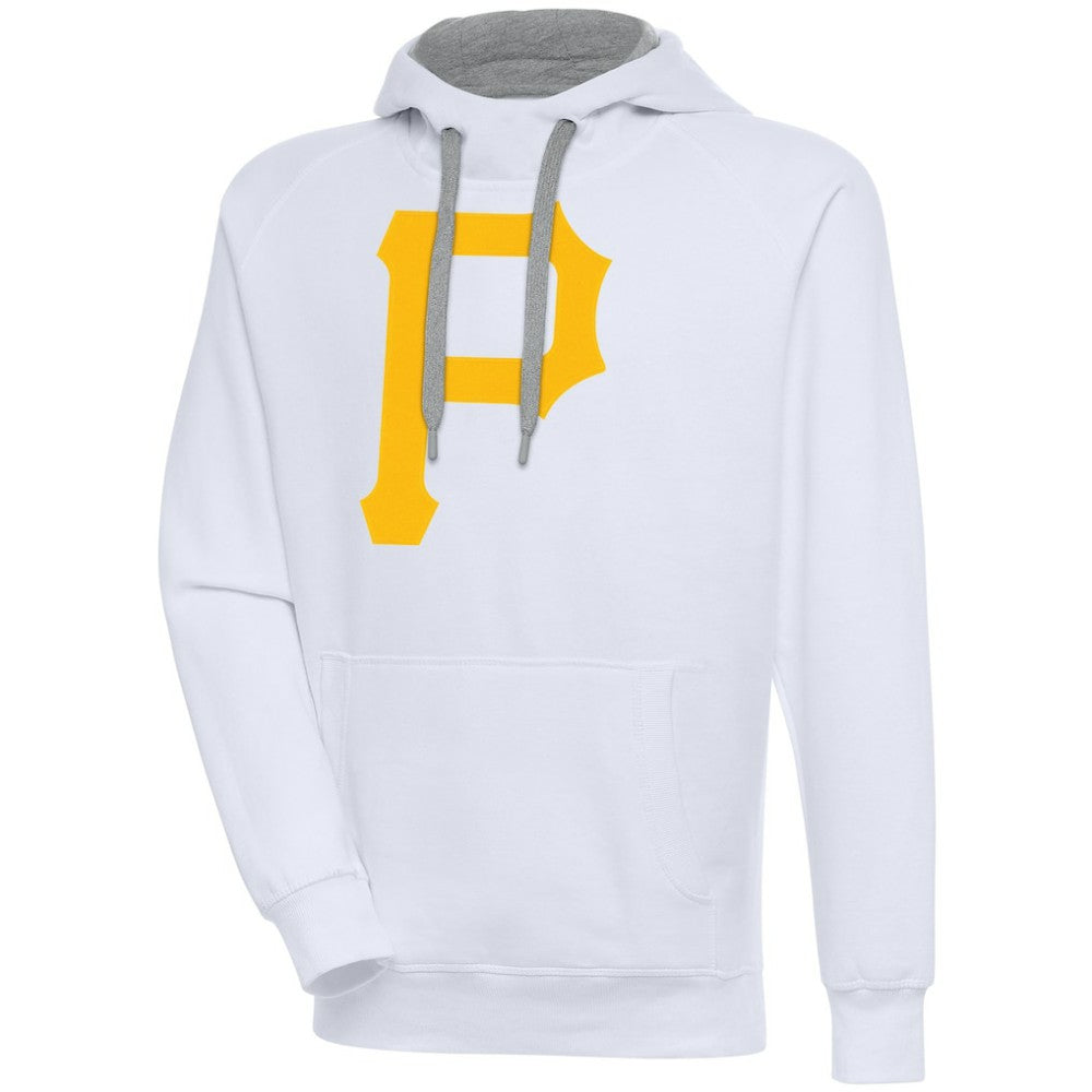 Pittsburgh Pirates Antigua Victory Pullover Team Logo Hoodie On Sale