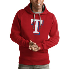 Texas Rangers Antigua Victory Pullover Team Logo Hoodie for sale