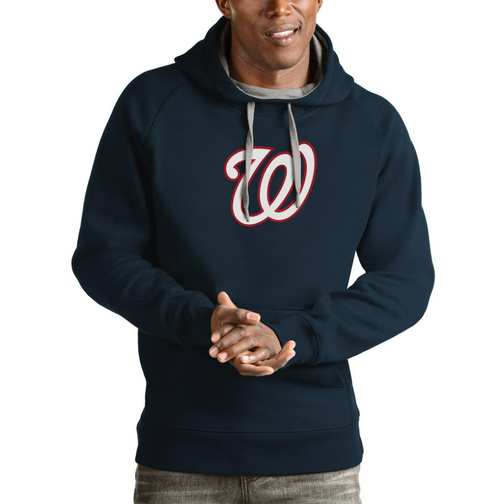 Washington Nationals Antigua Victory Pullover Team Logo Hoodie Sale