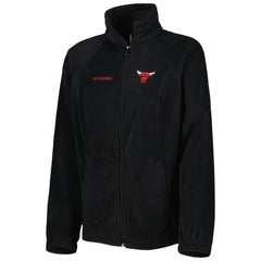 Columbia - Chicago Bulls Women's Benton Springs Raglan Full-Zip Jacket - Black