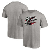 Atlanta Falcons True Color T-Shirt Heather Gray - NFL