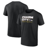 Baltimore Ravens Hometown Collection Sweep T-Shirt Black - NFL