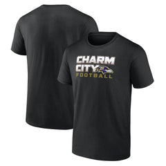 Baltimore Ravens Hometown Collection Sweep T-Shirt Black - NFL