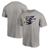 Baltimore Ravens True Color T-Shirt Heather Gray - NFL