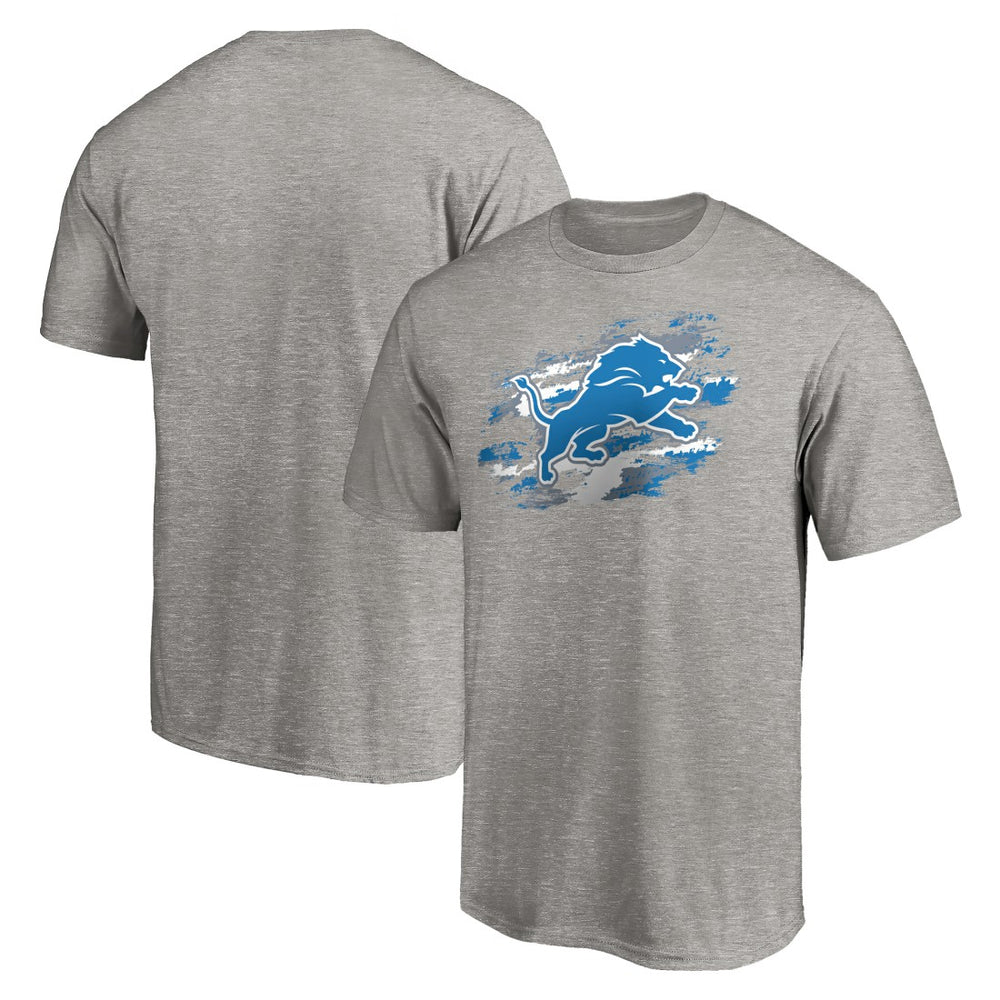 Detroit Lions True Color T-Shirt Heather Gray - NFL