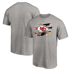 Kansas City Chiefs True Color T-Shirt Heather Gray - NFL