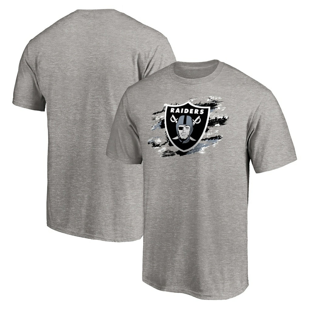 Las Vegas Raiders True Color T-Shirt Heather Gray - NFL